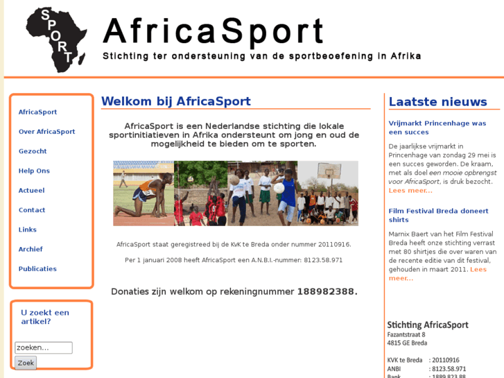 www.africasport.nl