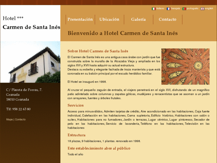 www.carmensantainesgranada.com