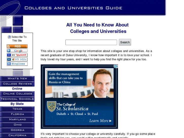 www.colleges-and-universities-guide.com