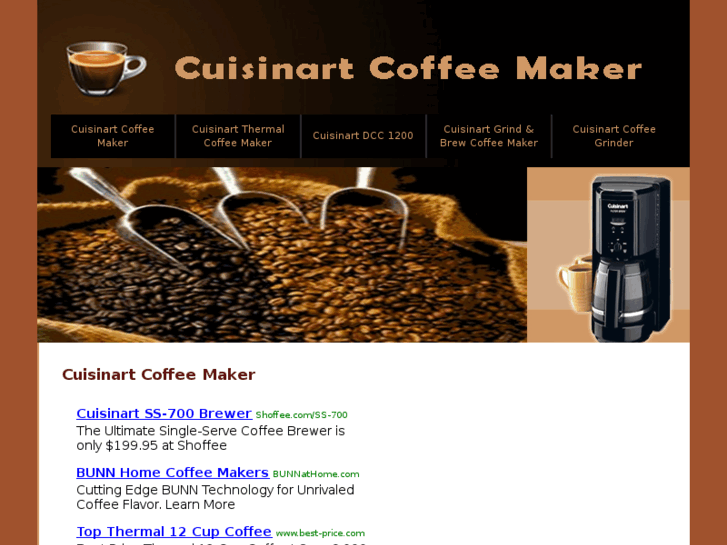 www.cuisinartcoffeemaker.net