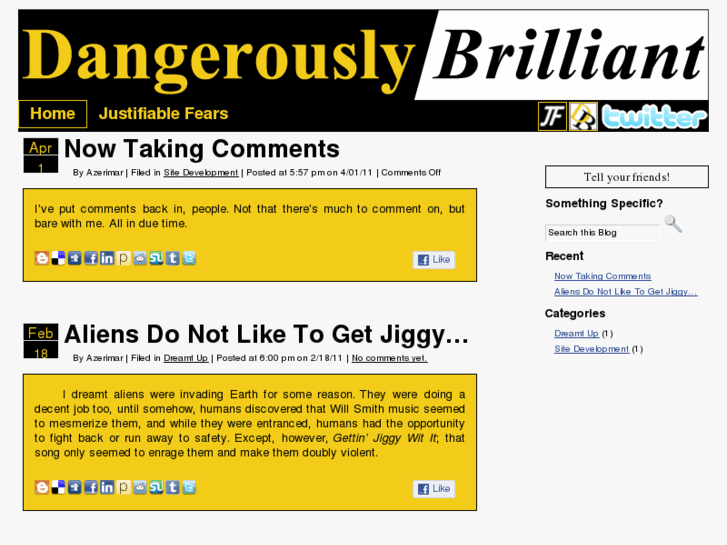 www.dangerouslybrilliant.com