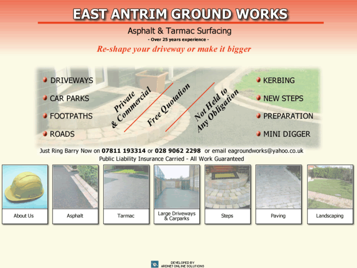 www.eastantrimgroundworks.com