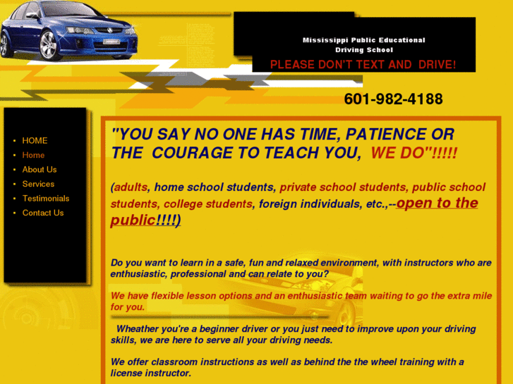 www.missdrivingschool.com