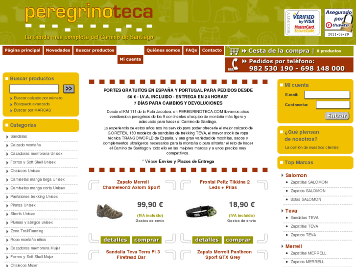 www.peregrinoteca.com