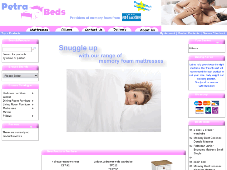 www.petrabeds.co.uk