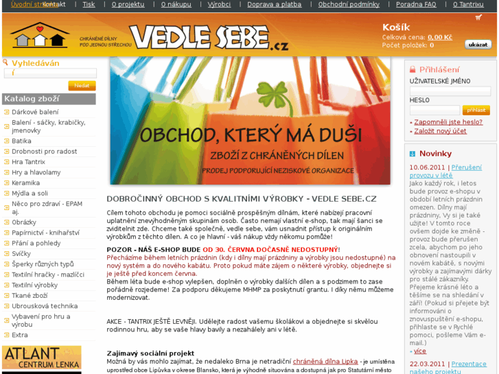 www.vedlesebe.cz