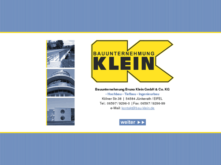 www.bau-klein.de