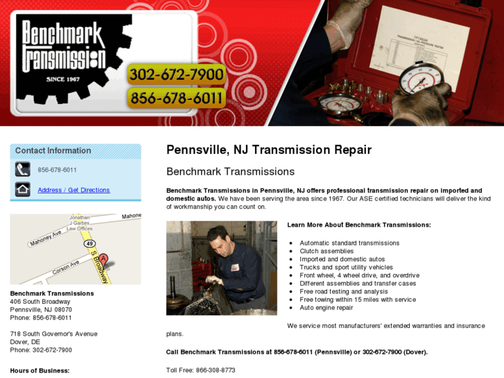 www.benchmarktransmissionnj.com