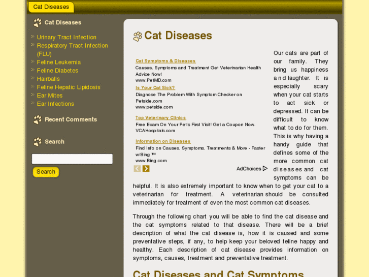 www.catdiseasesymptoms.com