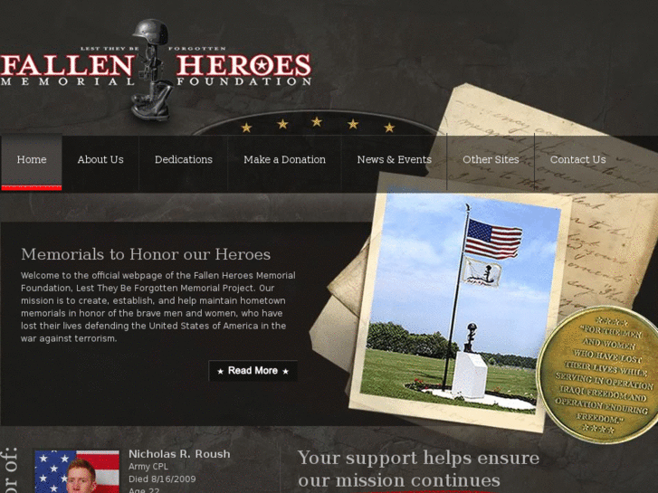 www.fallenheroesmemorialfoundation.org