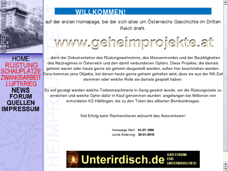 www.geheimprojekte.at