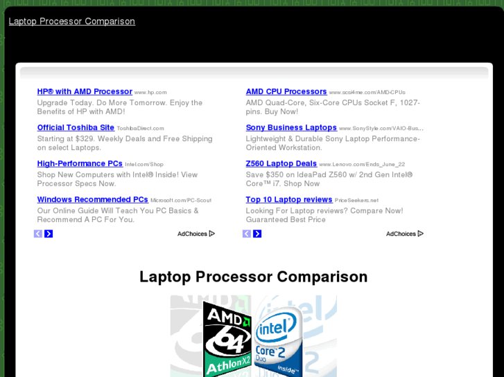 www.laptopprocessorcomparison.com