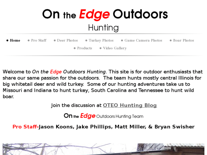 www.ontheedgeoutdoorshunting.com