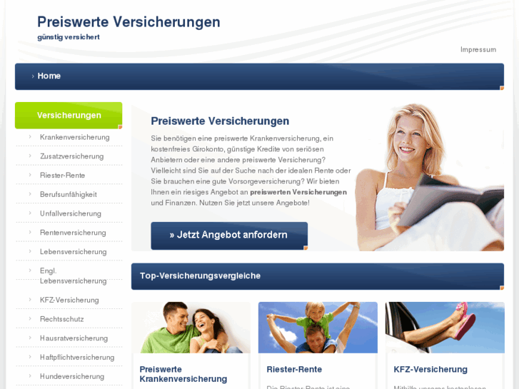 www.preiswerteversicherungen.net