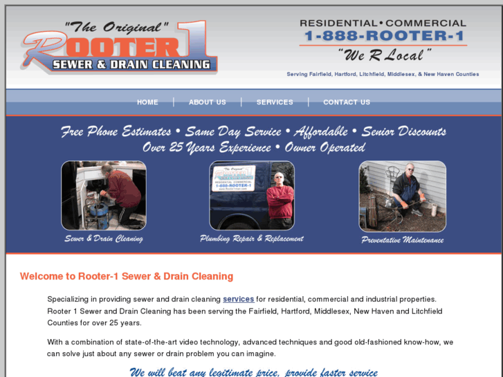 www.rooter1draincleaning.com