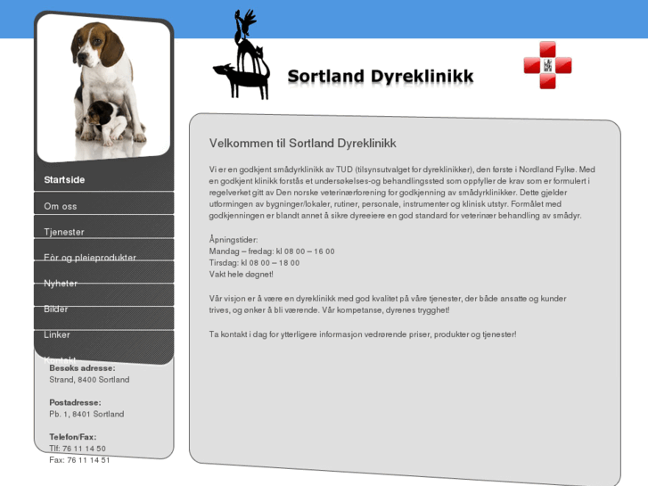 www.sortland-dyreklinikk.com