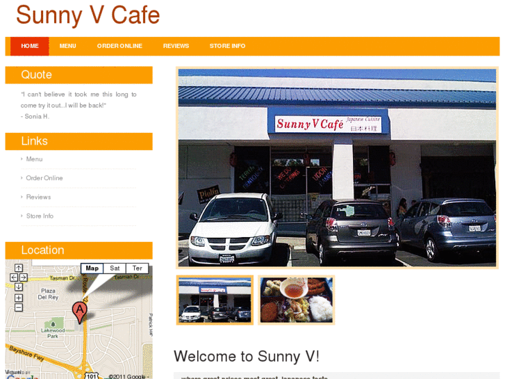 www.sunny-v-cafe.com