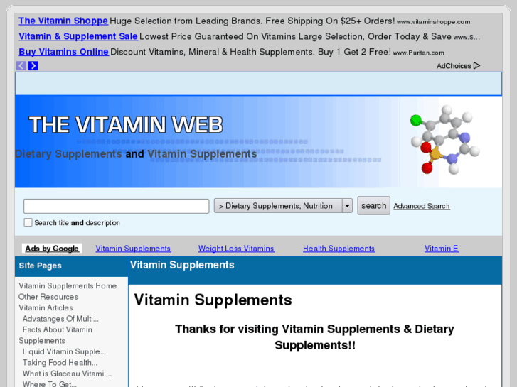 www.thevitaminweb.info