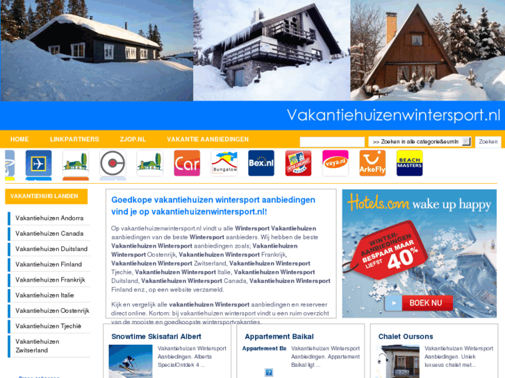 www.vakantiehuizenwintersport.nl