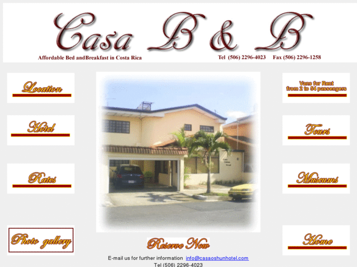 www.casaoshunhotel.com