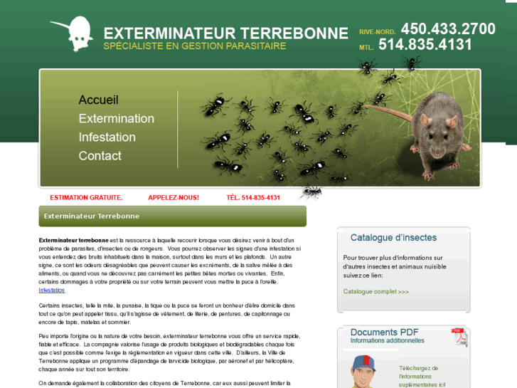 www.exterminateurterrebonne.com