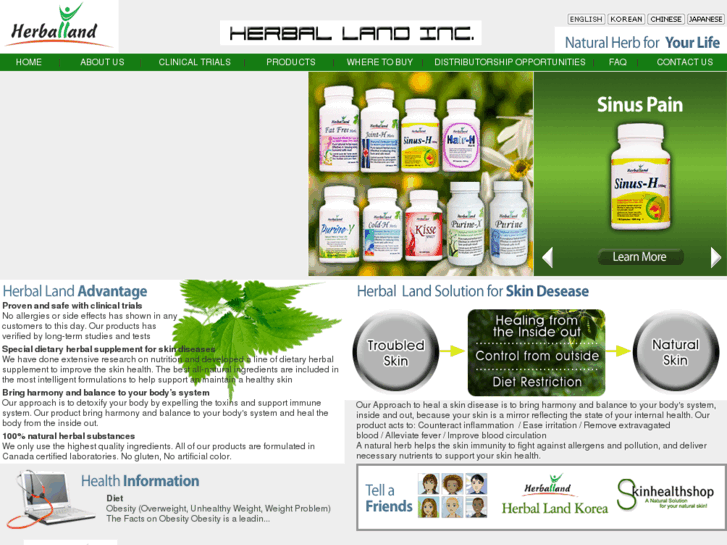 www.herbalandinc.com