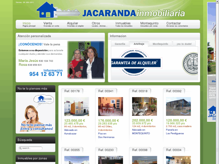 www.jacarandainmobiliaria.com