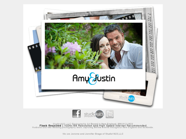 www.justinandamy.com