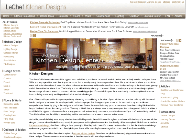 www.lechefkitchendesigns.com