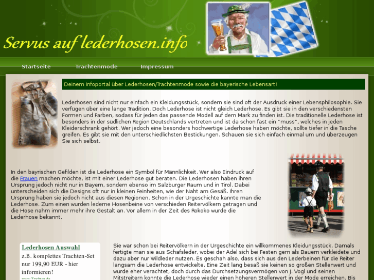 www.lederhosen.info