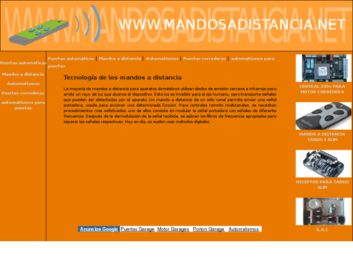 www.mandosadistancia.net