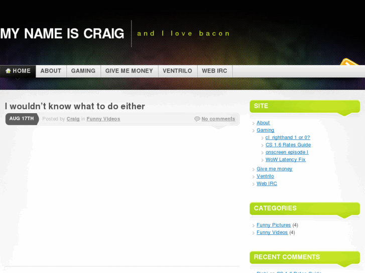 www.mynameiscraig.com