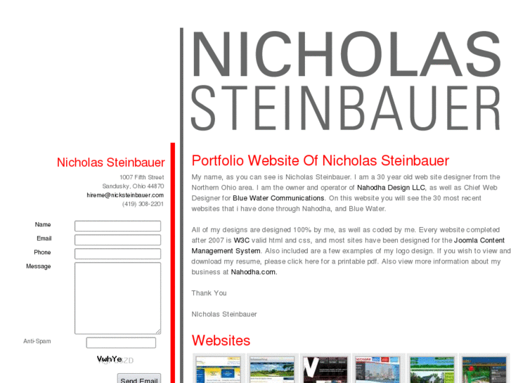 www.nicksteinbauer.com