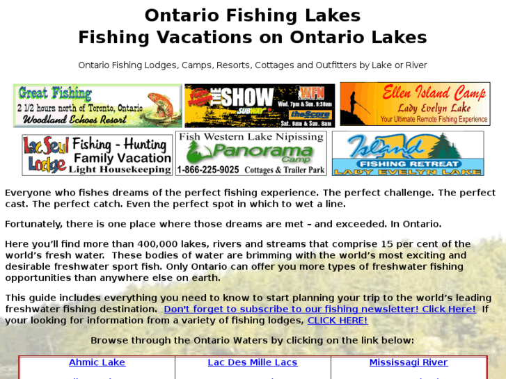 www.ontariofishinglakes.com