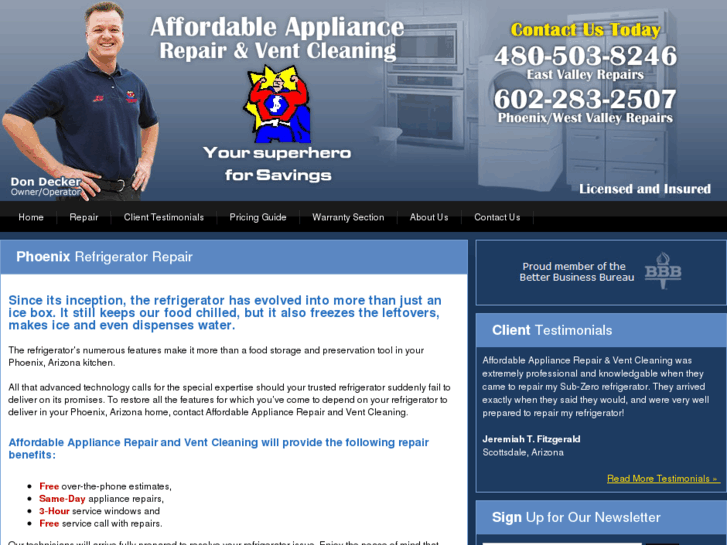 www.phoenixrefrigeratorrepair.com