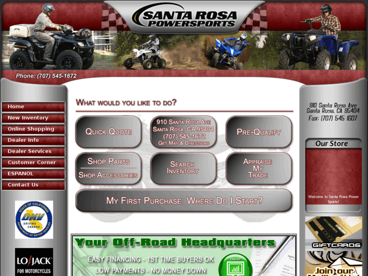 www.santarosapowersports.com