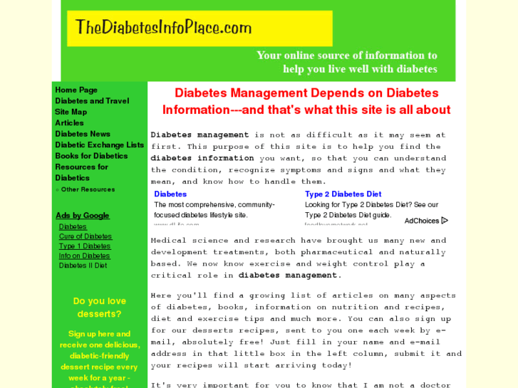 www.thediabetesinfoplace.com