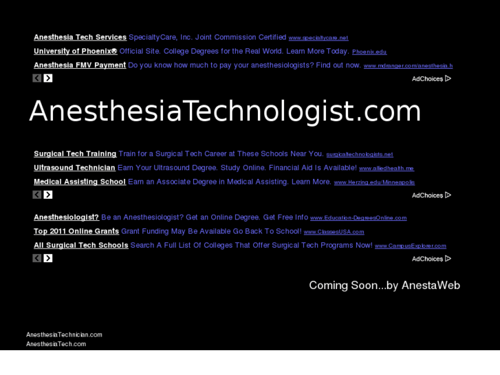 www.anesthesiatechnologist.com