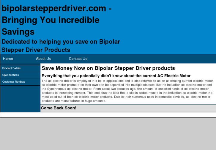 www.bipolarstepperdriver.com