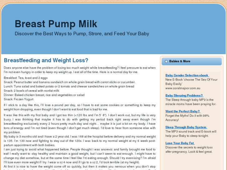 www.breastpumpmilk.net