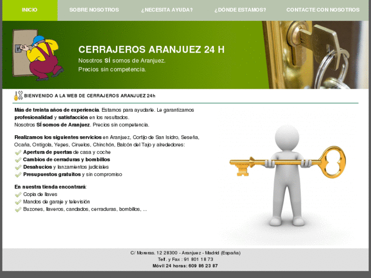 www.cerrajerosaranjuez.com