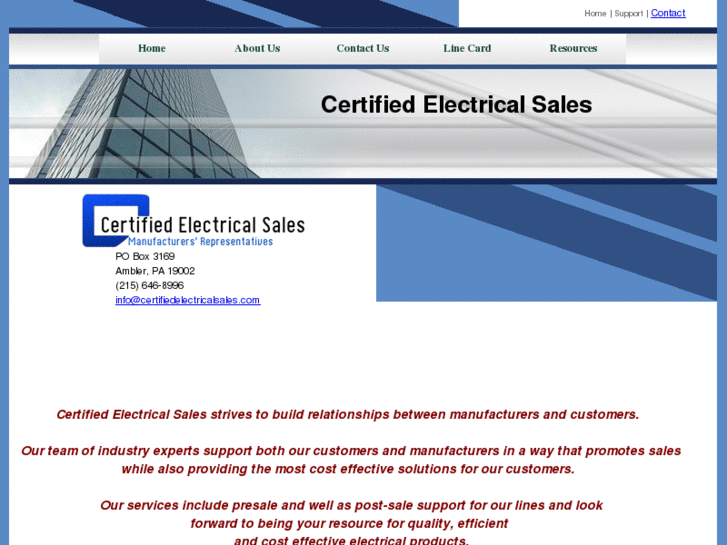 www.certifiedelectricalsales.com