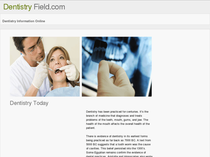 www.dentistryfield.com