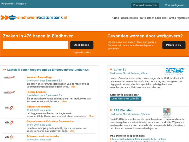 www.eindhovenvacaturebank.nl