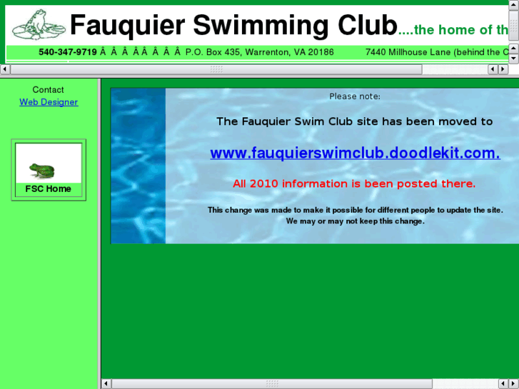 www.fauquierswimclub.com