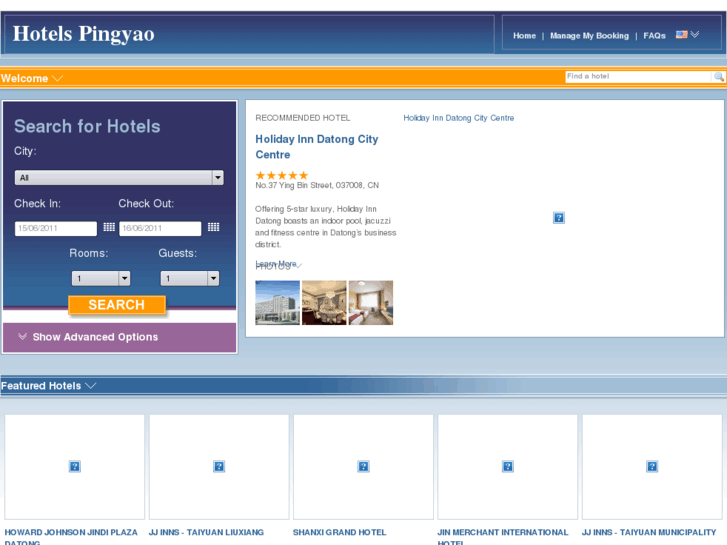 www.hotelspingyao.com