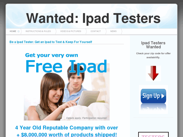 www.ipadtesters.com