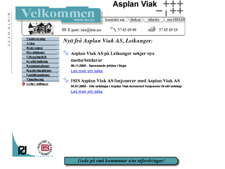 www.isis.no