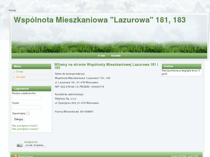 www.lazurowa.info