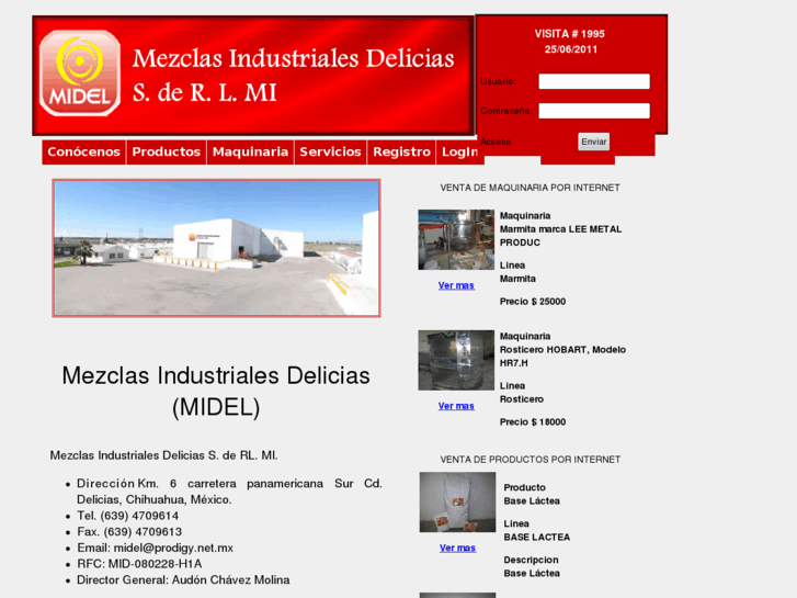 www.mezclasindustrialesdelicias.com